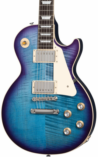 Gibson Les Paul Standard '60s Electric Guitar in Transparent Blueberry Burst - Image 1