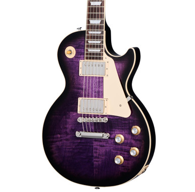 Gibson Les Paul Standard 60s Figured Top in Dark Purple Burst - Image 1