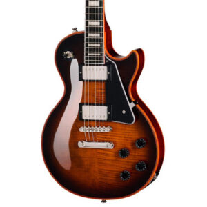 Epiphone Inspired by Gibson Les Paul Custom Widow Electric Guitar in Orange Burst