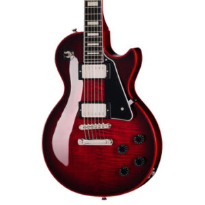 Epiphone Inspired by Gibson Les Paul Custom Widow Electric Guitar in Red Burst