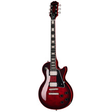 Epiphone Inspired by Gibson Les Paul Custom Widow Electric Guitar in Red Burst - Image 3