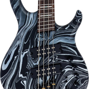 Sire M6 Headless 4 Bass Guitar in Black Swirl