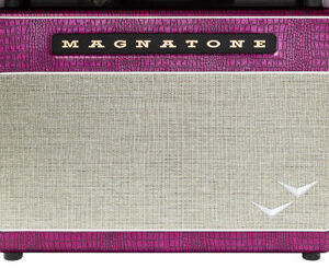 Magnatone Billy Gibbons Signature M-80 2 X 12 Extension Cabinet in Chrome Grape