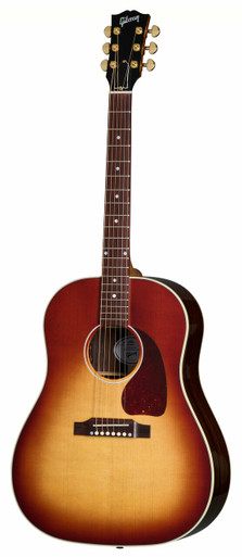 Gibson J-45 Standard Rosewood Electro Acoustic Guitar in Rosewood Burst - Image 2