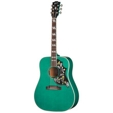 Gibson Hummingbird Standard Electro Acoustic Guitar in Translucent Teal - Image 3