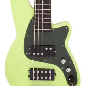 Reverend Mercalli 5 String Bass Guitar in Citrus Cream