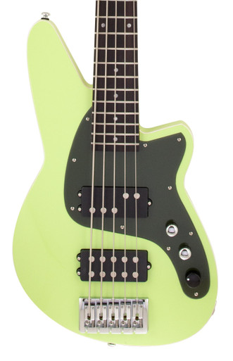 Reverend Mercalli 5 String Bass Guitar in Citrus Cream - Image 2