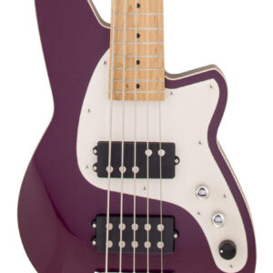 Reverend Mercalli 5 String Bass Guitar in Purple Punch