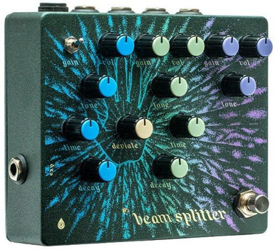 Old Blood Noise Endeavors Beam Splitter Automatic Triple Tracker Distortion Pedal - Image 2