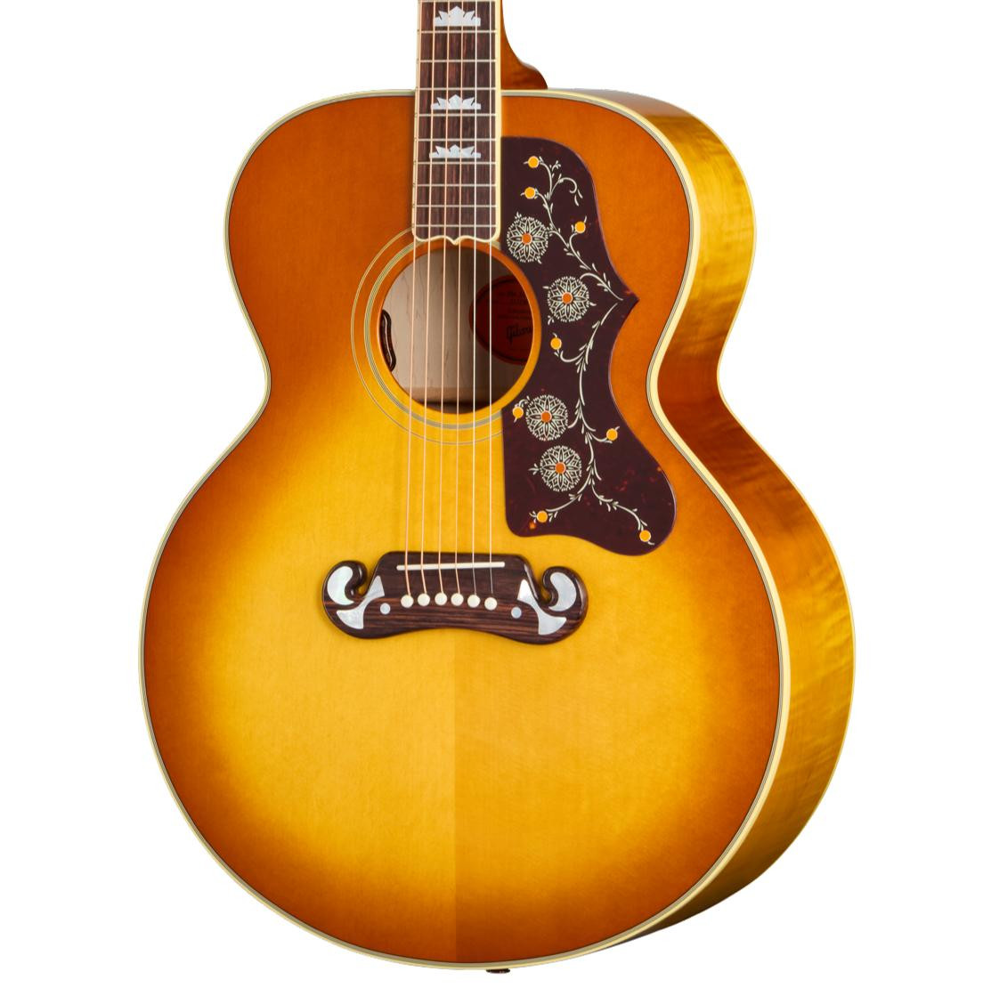 Gibson SJ-200 60s Original Electro Acoustic Guitar in Heritage Cherry Sunburst - Image 1