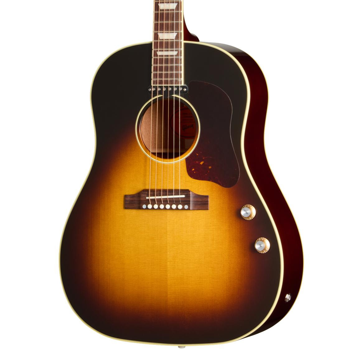 Gibson J-160E Original Electro Acoustic Guitar in Vintage Sunburst - Image 1