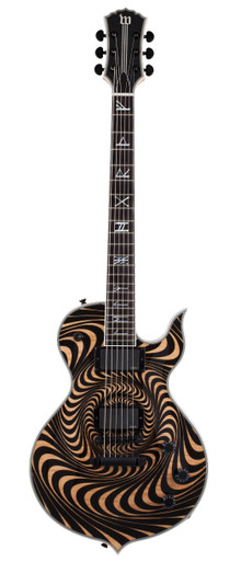 Wylde Audio Odin Grail Rawtop Electric Guitar in Psychic Bullseye - Image 2