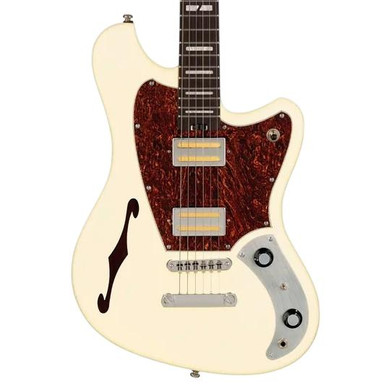 Orangewood Del Sol Semi-Hollow Electric Guitar in Vanilla Cream - Image 2