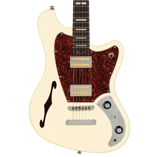 Orangewood Del Sol Semi-Hollow Electric Guitar in Vanilla Cream
