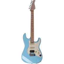 Mooer GTRS P801 Professional Intelligent Guitar In Blue Roasted Maple Board - Image 3