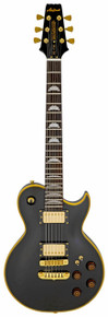 Aria PE-F80 Electric Guitar in Black Top - Image 3