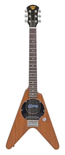 Pignose PGG-200V Electric guitar with Built-In Amplifier in Natural - Image 2