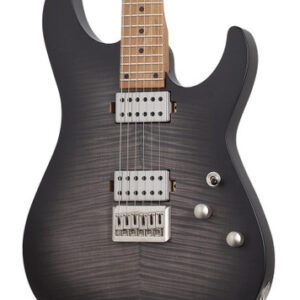 Schecter C-1 Standard Plus Electric Guitar in Trans Black Burst