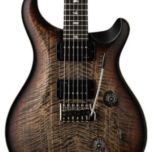 PRS 40th Anniversary Custom 24 Satin Limited Edition in Charcoal Tri-Colour Burst