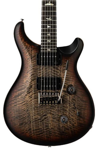 PRS 40th Anniversary Custom 24 Satin Limited Edition in Charcoal Tri-Colour Burst - Image 1