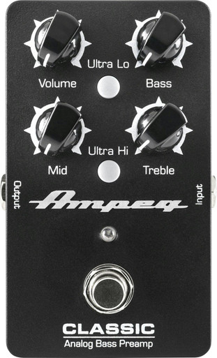 Ampeg Classic Analog Bass Preamp Pedal - Image 1