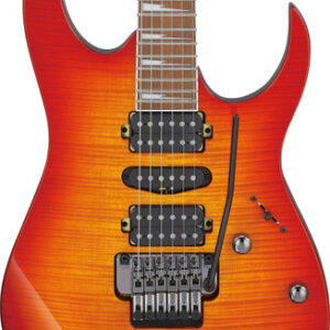 Ibanez RG470DXFM-CS RG Standard Flamed Maple Top Electric Guitar in Cherry Sunburst