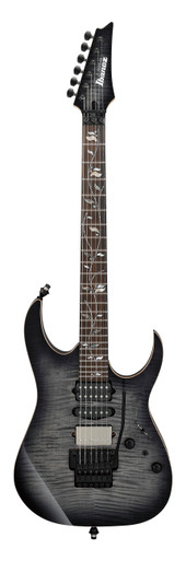Ibanez RG J-Custom Axe Design Lab in Black Rutile - Image 2