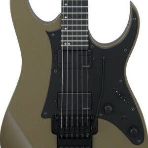 Ibanez RG Prestige with Reverse Headstock in Khaki Metallic