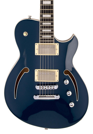 Reverend Roundhouse Air HH Electric Guitar in High Tide Blue - Image 2