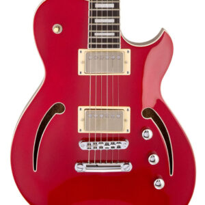 Reverend Roundhouse Air HH Electric Guitar in Metallic Cherry