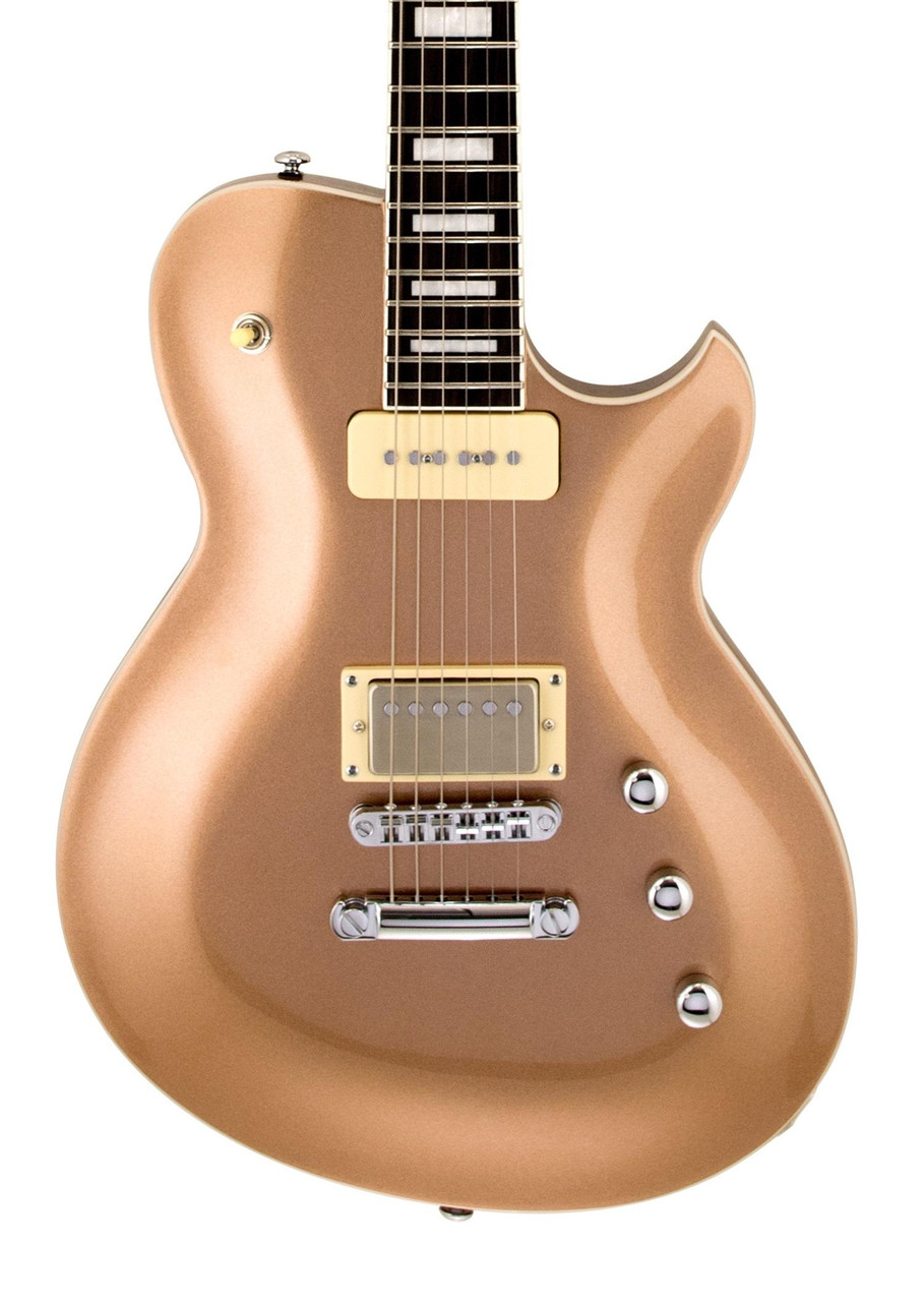 Reverend Roundhouse H90 Electric Guitar in Metallic Bronze - Image 1