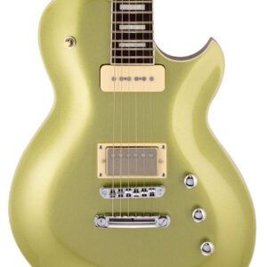 Reverend Roundhouse H90 Electric Guitar in Metallic Limeade