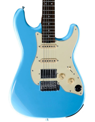 Mooer GTRS S800 Standard Intelligent Guitar in Sonic Blue Rosewood Board - Image 1