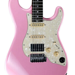 Mooer GTRS S800 Standard Intelligent Guitar in Shell Pink Rosewood Board