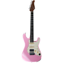 Mooer GTRS S800 Standard Intelligent Guitar in Shell Pink Rosewood Board - Image 3