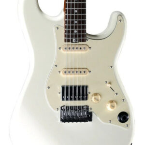 Mooer GTRS S800 Standard Intelligent Guitar in Vintage White Rosewood Board