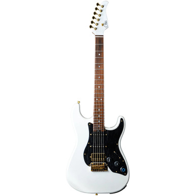 Mooer GTRS S900 Standard Intelligent Guitar In Pearl White Rosewood Board - Image 2