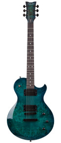 Schecter SOLO-II Standard Electric Guitar in Ocean Blue Burst - Image 3