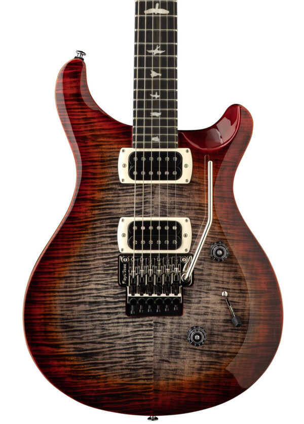 PRS SE Custom 24 Floyd Electric Guitar in Charcoal Cherry Burst (2026) - Image 1