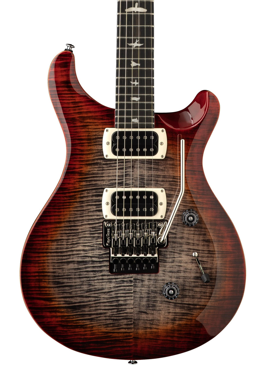 PRS SE Custom 24 Floyd Electric Guitar in Charcoal Cherry Burst (2026) - Image 1