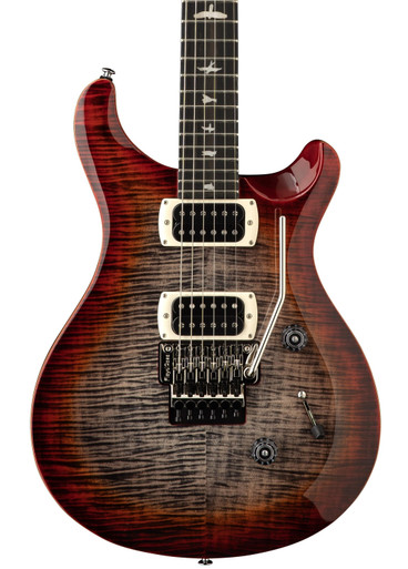 PRS SE Custom 24 Floyd Electric Guitar in Charcoal Cherry Burst (2026) - Image 2