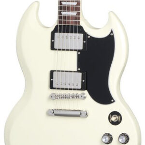 Gibson SG Standard 61 Stop Bar Electric Guitar in Classic White