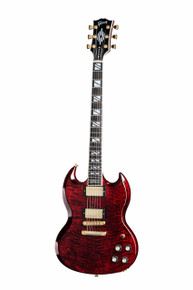 Gibson SG Supreme Electric Guitar in Wine Red - Image 3