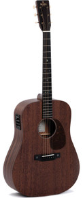Sigma 15 Series SDM-15E Solid Mahogany Electro Acoustic Guitar - Image 3