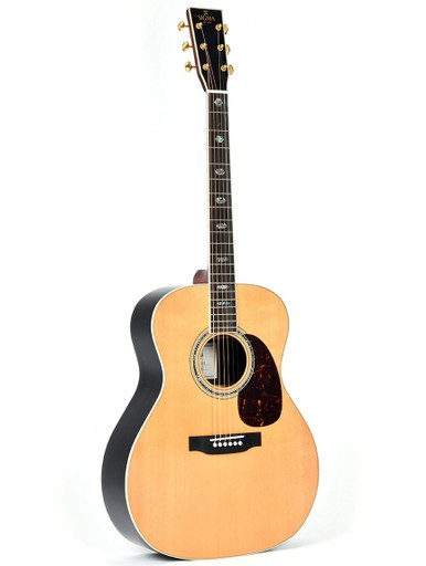 Sigma All Solid Standard Series SJR-40E Jumbo Electro Acoustic Guitar - Image 2