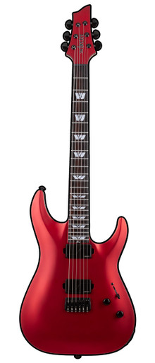Schecter C-1 SLS Custom in Racing Red - Image 2