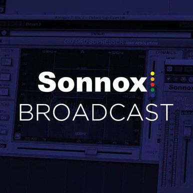 Sonnox Broadcast Bundle including EQ, Dynamics, Limiter v2, Inflator, SuprEsser Native