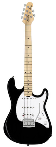 Sterling by Music Man Sub Cutlass CT20 HSS in Black with Maple Neck - Image 2