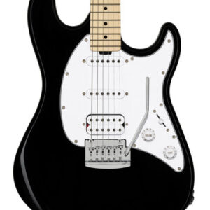 Sterling by Music Man Sub Cutlass CT20 HSS in Black with Maple Neck