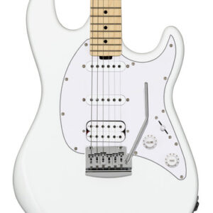 Sterling by Music Man Sub Cutlass CT20 HSSin Canvas White with Maple Neck